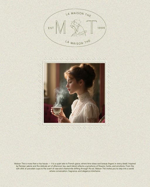 Maison The – Food & Beverage identity by jamila-ahmadova, additional view 5 of 9