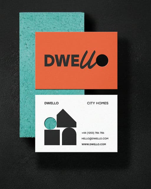 Dwello City Homes – Real Estate identity by shumenaz, additional view 3 of 9