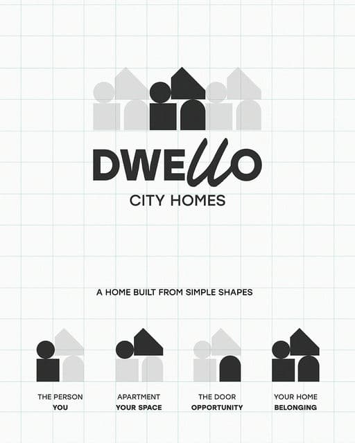 Dwello City Homes – Real Estate identity by shumenaz, additional view 4 of 9