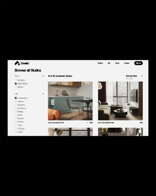 Dwello – Real Estate identity by Work Sp Ce, additional view 6 of 7