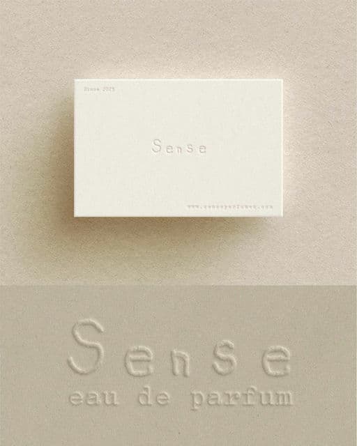 Sense – Beauty & Personal Care identity by Monicathedesigner, additional view 4 of 9