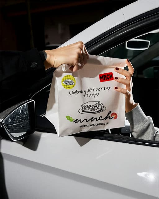 MNCH – Food & Beverage identity by Designs By Yusra, additional view 2 of 9