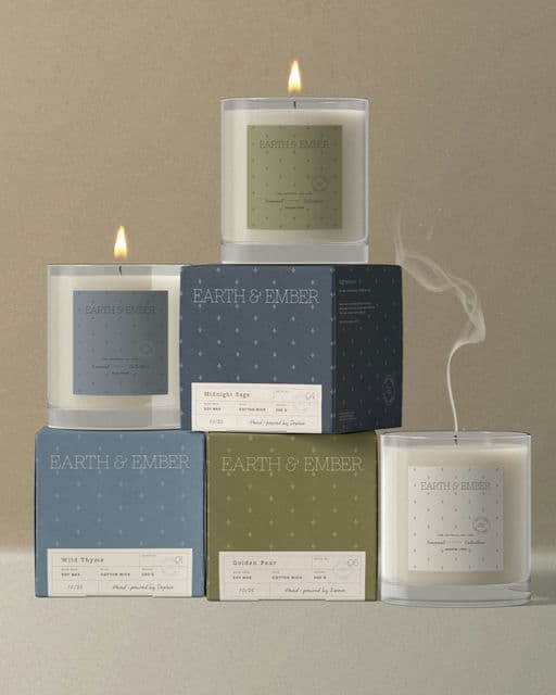 Earth & Ember – Home & Living identity by amber-moss-studio, additional view 5 of 9