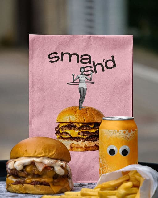 Smash'd – Food & Beverage identity by anateixeirastudio, additional view 2 of 9