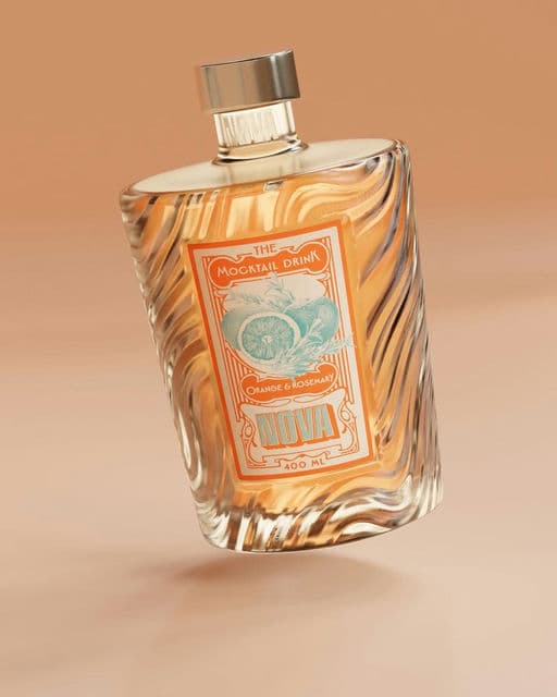 Nova – mocktail brand – Food & Beverage identity by camille-piot, additional view 3 of 9