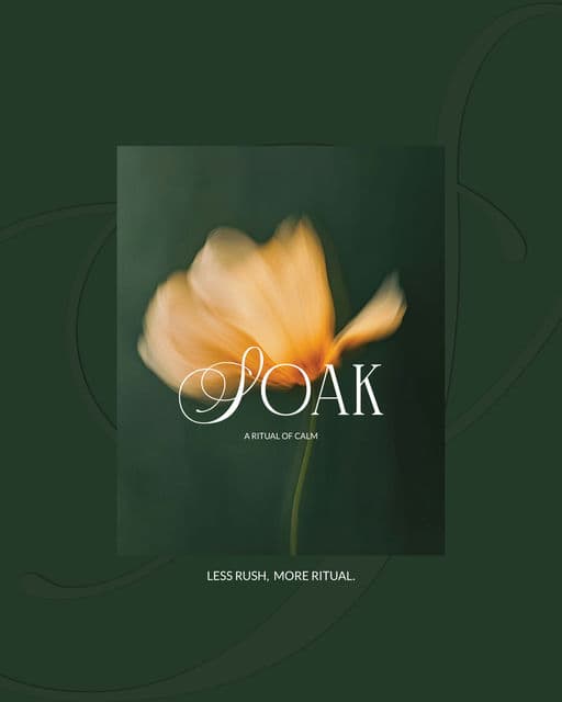 Soak – Beauty & Personal Care identity by shikhaslakhani, additional view 7 of 7