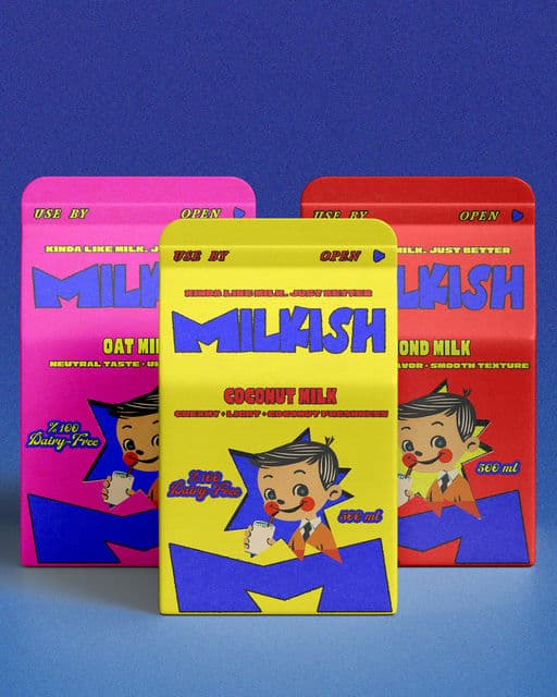 MILKISH – Food & Beverage identity by Hashem, additional view 3 of 9