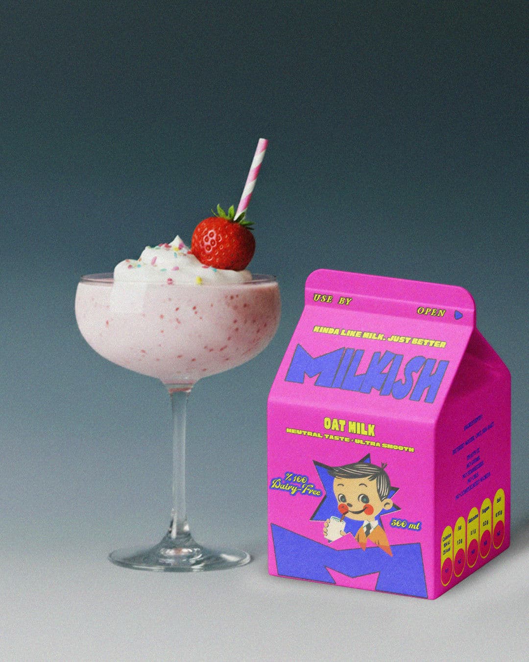MILKISH – Food & Beverage identity by Hashem