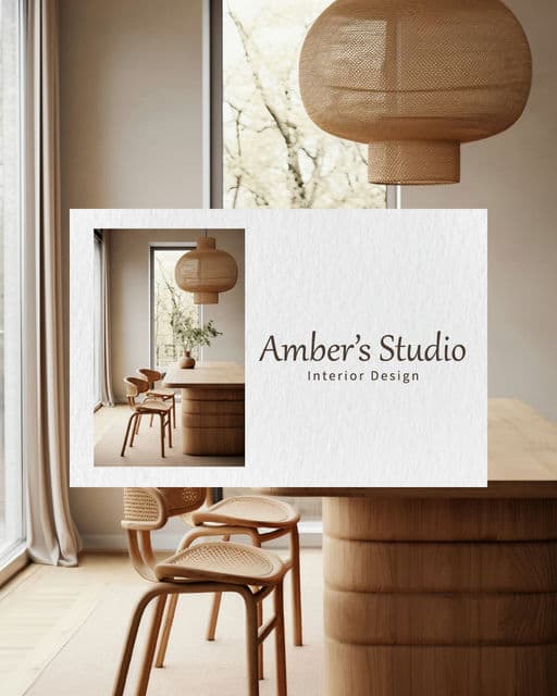 Amber's Studio – Home & Living identity by Iq Design Solutions, additional view 5 of 9