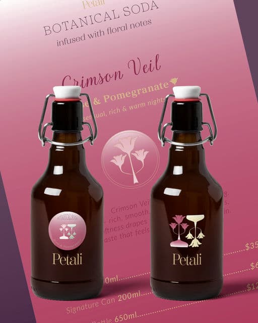 Petali – Food & Beverage identity by dzynrjanhvi, additional view 2 of 9