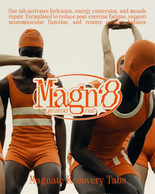 Magn'8 - Recovery Tabs – Food & Beverage identity by velloso, additional view 2 of 9