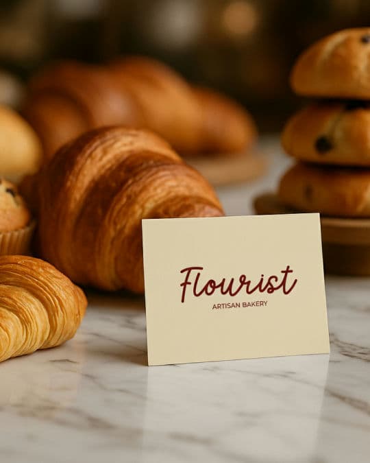 FLOURIST | ARTISAN BAKERY – Food & Beverage identity by Designbyjeevika