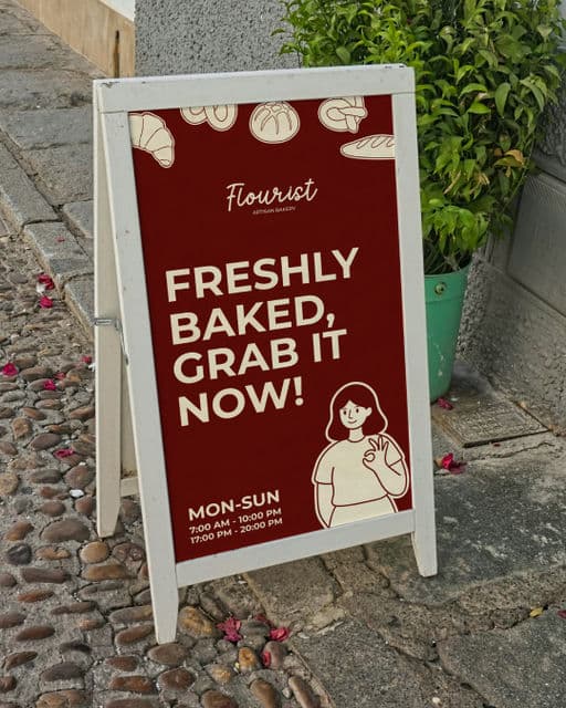 FLOURIST | ARTISAN BAKERY – Food & Beverage identity by Designbyjeevika, additional view 3 of 9