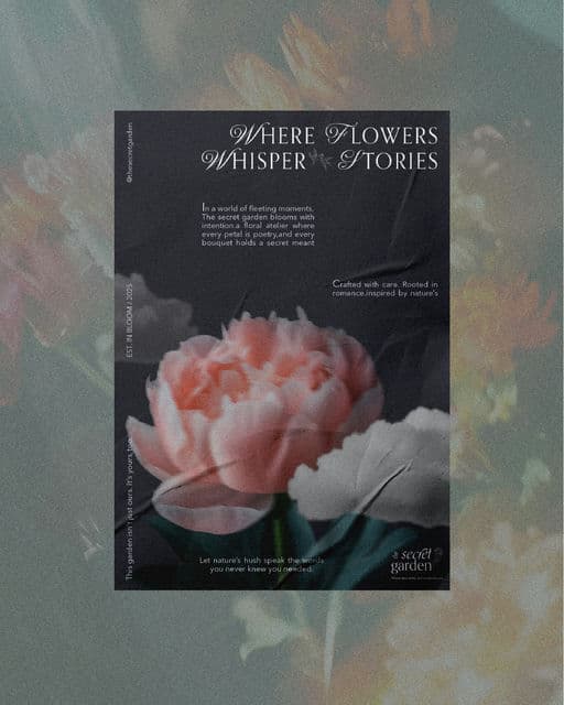 The Secret Garden – Retail & Lifestyle identity by diisshaakdesigns, additional view 5 of 9