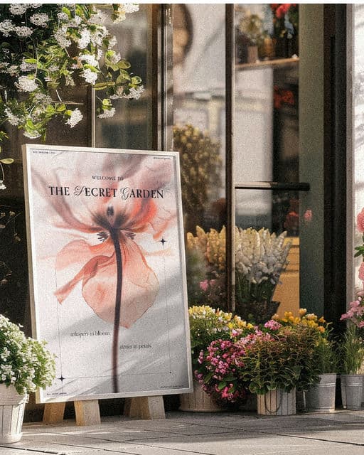 The Secret Garden – Retail & Lifestyle identity by diisshaakdesigns, additional view 3 of 9