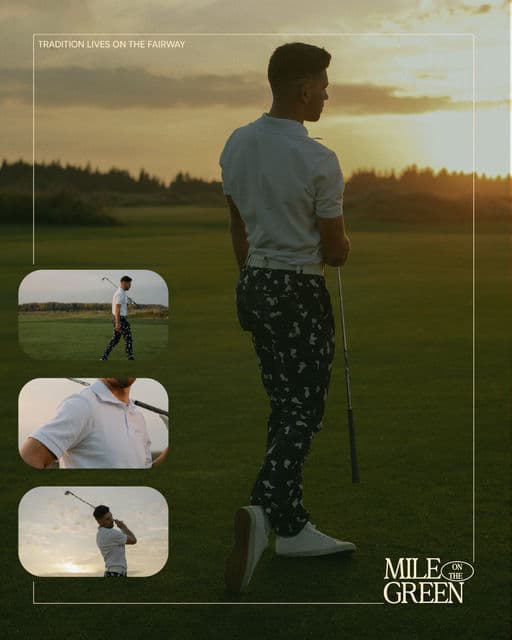Mile on the Green – Sport & Outdoor identity by diisshaakdesigns, additional view 6 of 9