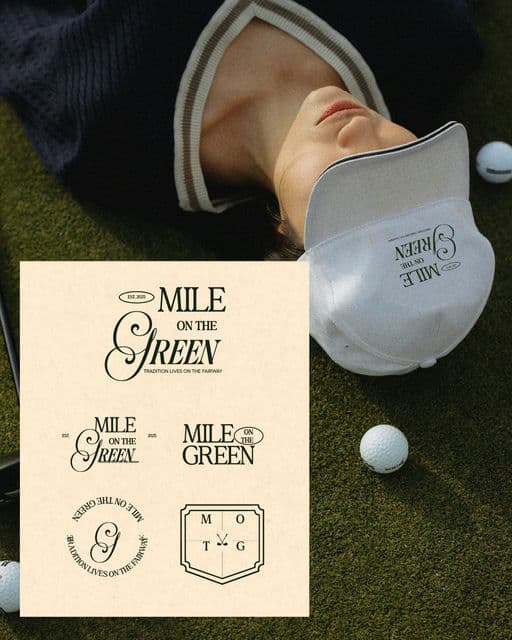 Mile on the Green – Sport & Outdoor identity by diisshaakdesigns, additional view 2 of 9