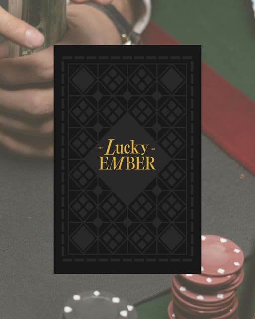 Lucky Ember – Entertainment & Media identity by diisshaakdesigns, additional view 4 of 9