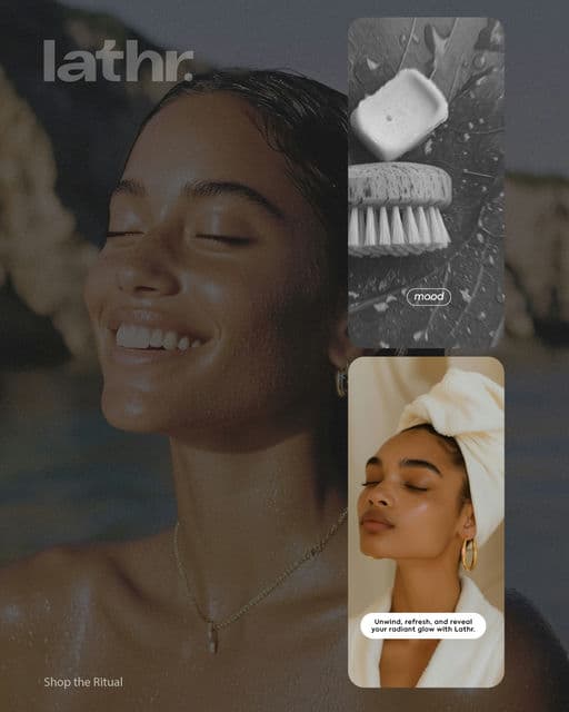 LATHR – Beauty & Personal Care identity by diisshaakdesigns, additional view 7 of 9