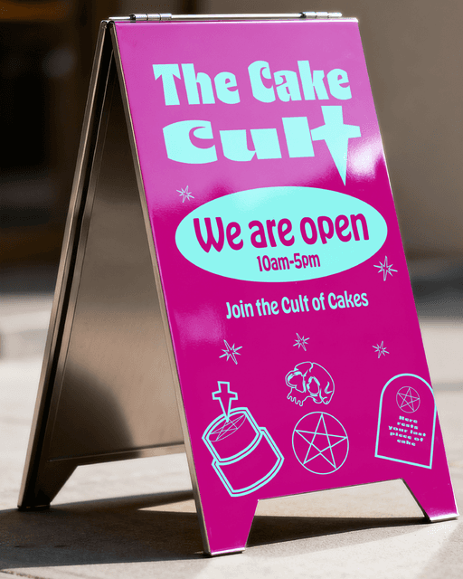 The Cake Cult – Food & Beverage identity by untamed-design-studio, additional view 7 of 9