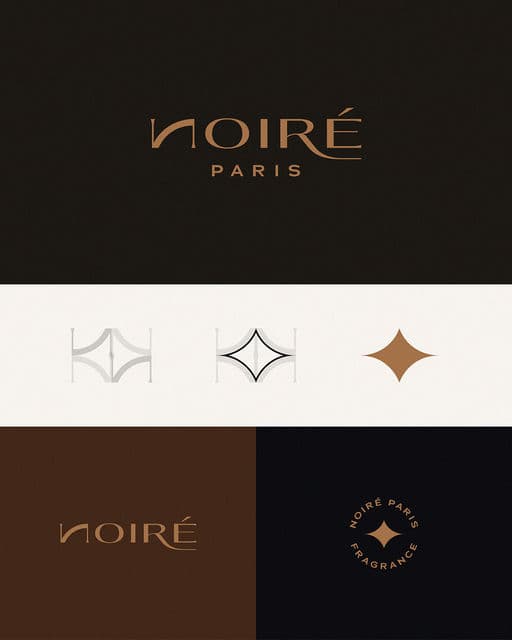 Noiré Paris – Beauty & Personal Care identity by shumenaz, additional view 9 of 9