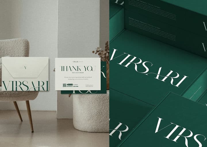 VIRSARI – Home & Living identity by bianca-santiago, additional view 4 of 9