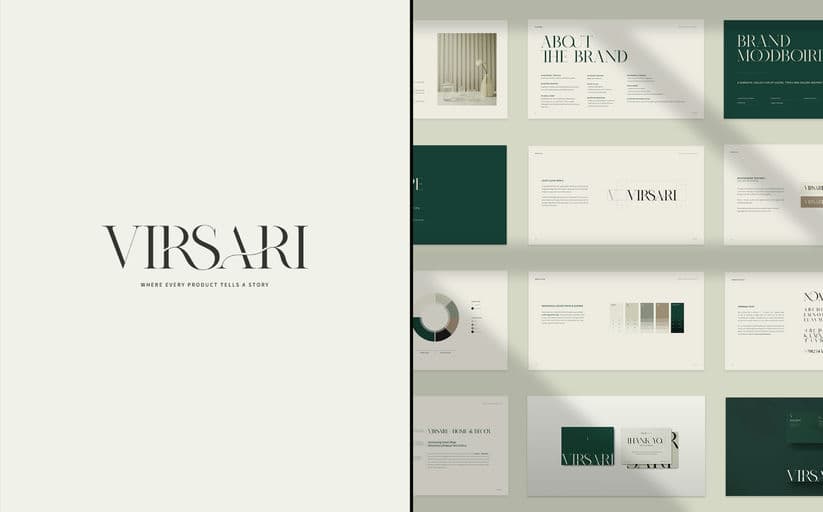 VIRSARI – Home & Living identity by bianca-santiago, additional view 5 of 9