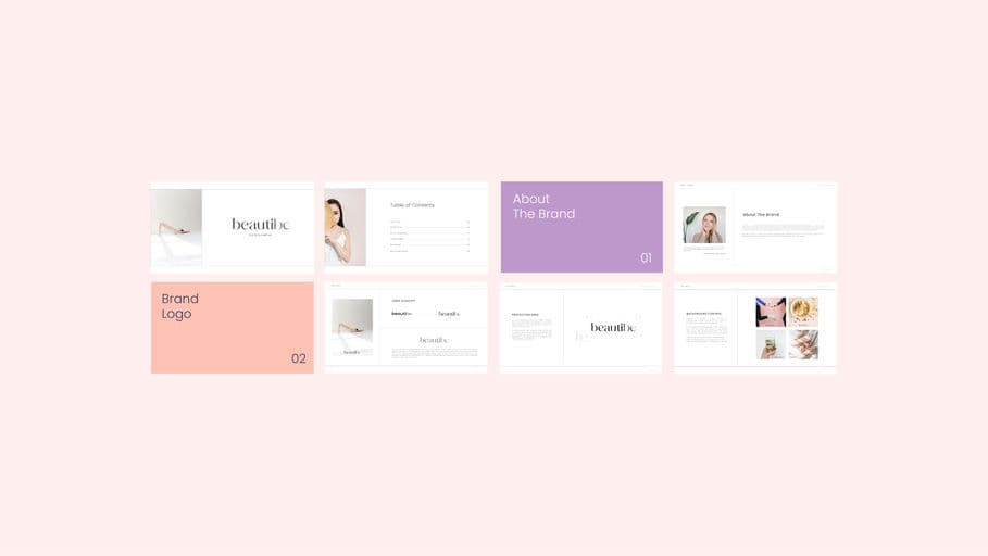 BEAUTIBE – Beauty & Personal Care identity by bianca-santiago, additional view 4 of 9