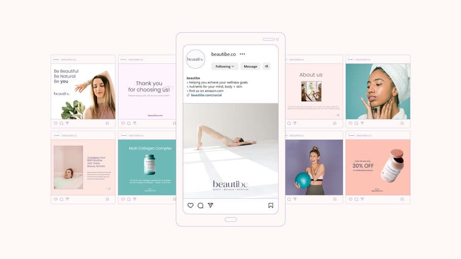 BEAUTIBE – Beauty & Personal Care identity by bianca-santiago, additional view 9 of 9