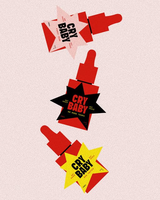 CRYBABY – Food & Beverage identity by maslostudio, additional view 8 of 9