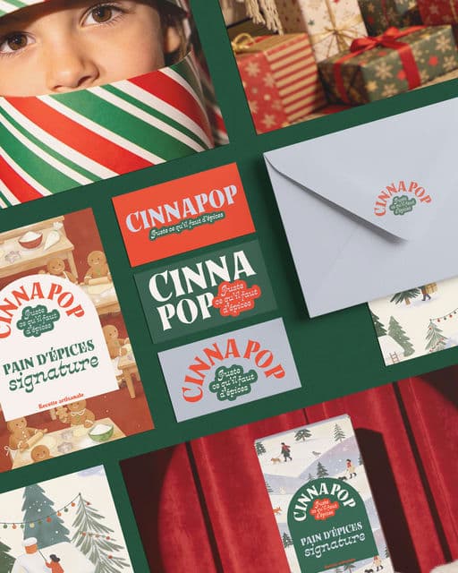 Cinnapop — Gingerbread Branding & Packaging – Food & Beverage identity by clemarastudio, additional view 7 of 8