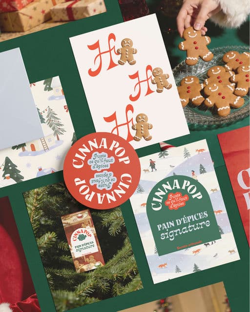 Cinnapop — Gingerbread Branding & Packaging – Food & Beverage identity by clemarastudio, additional view 8 of 8