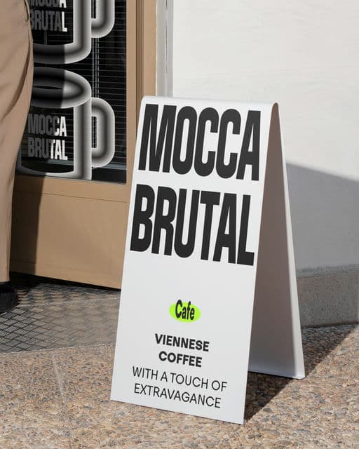 Mocca Brutal – Food & Beverage identity by wolfflowwolf, additional view 4 of 9