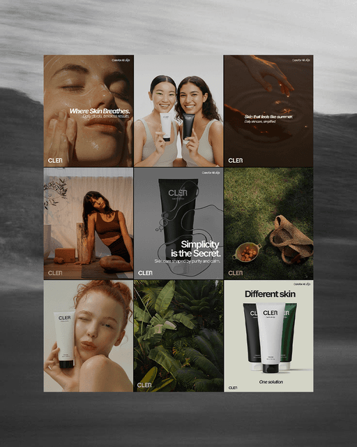 CLER — Minimalist Branding for Universal Skin Health – Beauty & Personal Care identity by amrithsdesign, additional view 7 of 8