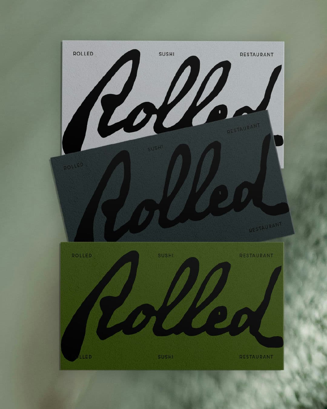 Rolled – Food & Beverage identity by Helocrene