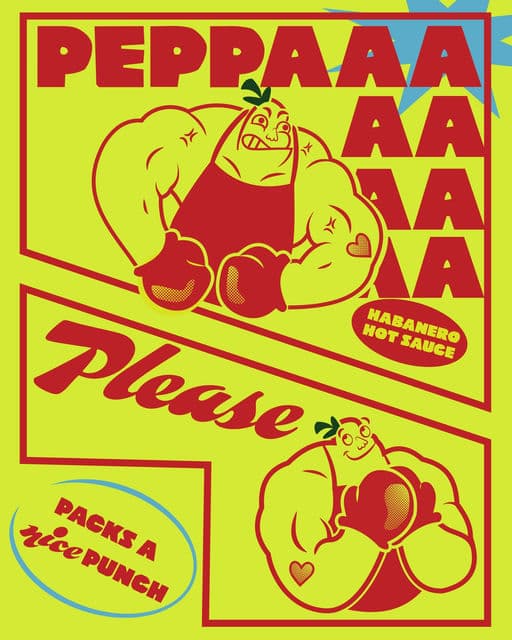 Peppa Please – Food & Beverage identity by pop-goes-the-studio, additional view 4 of 9