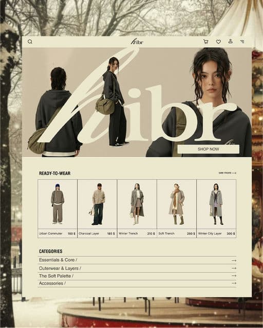 hibr – Fashion & Apparel identity by amrithsdesign, additional view 4 of 9