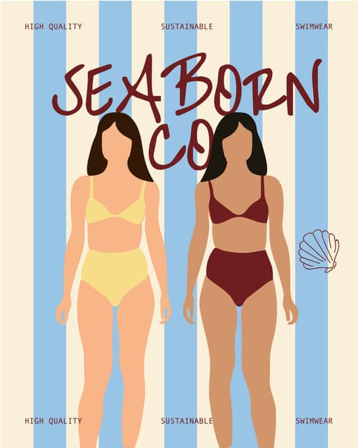Seaborn Co. – Fashion & Apparel identity by blue-theory-design-studio, additional view 3 of 7