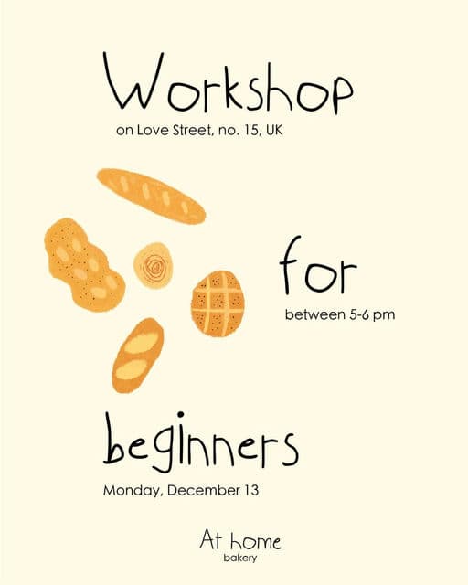 At home bakery – Food & Beverage identity by Monicathedesigner, additional view 4 of 9