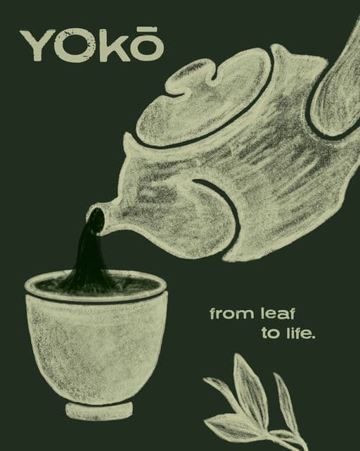 Yokō Matcha Café🍵 – Food & Beverage identity by giulialeccadesign, additional view 5 of 9