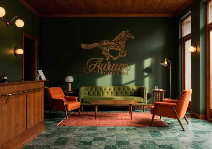 Aurum - luxury hotel – Hospitality & Travel identity by giulialeccadesign, additional view 2 of 9