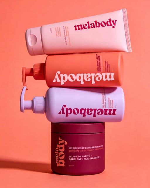 Melabody – Beauty & Personal Care identity by clemarastudio, additional view 3 of 9