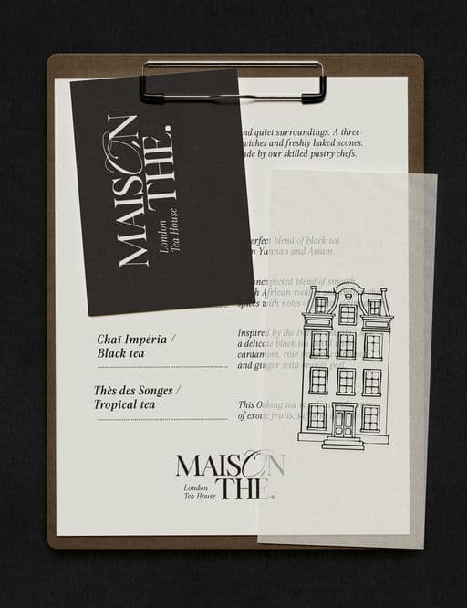 Maison Thé – Food & Beverage identity by a-design-studio, additional view 4 of 9