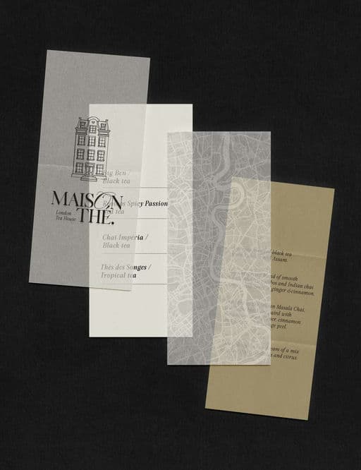 Maison Thé – Food & Beverage identity by a-design-studio, additional view 6 of 9
