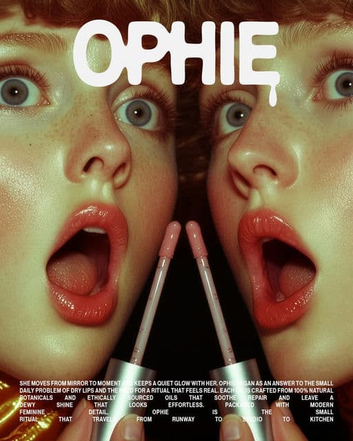 Ophie – Beauty & Personal Care identity by Jeremiah Haastrup, additional view 3 of 6