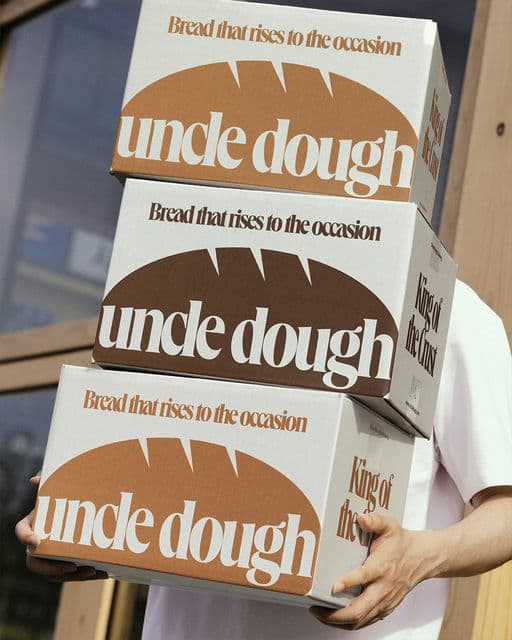Uncle Dough – Food & Beverage identity by Work Sp Ce, additional view 4 of 9