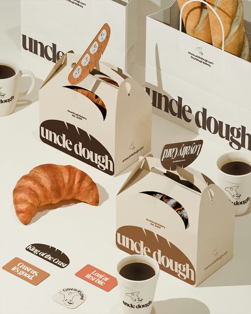 Uncle Dough – Food & Beverage identity by Work Sp Ce, additional view 6 of 9