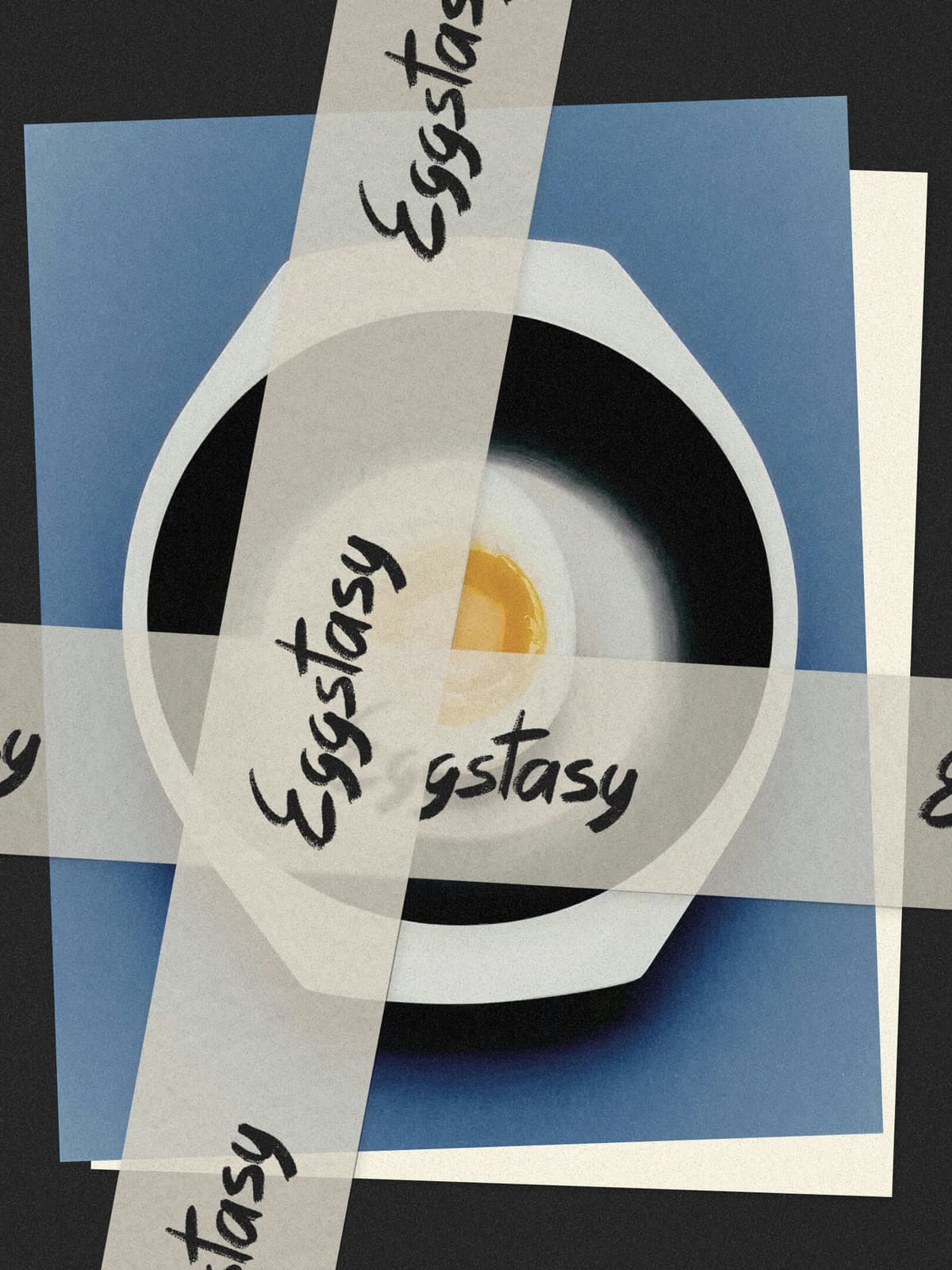 Eggstasy – Food & Beverage identity by caps-studio