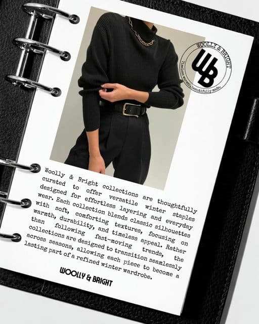 Woolly & Bright – Fashion & Apparel identity by brands-by-disha, additional view 2 of 8