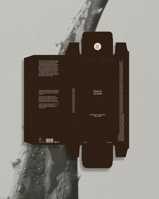 Bare Glow – Beauty & Personal Care identity by brand-edbydarla, additional view 6 of 9